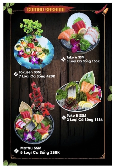 Menu quán 13 