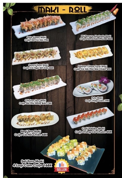 Menu quán 6 