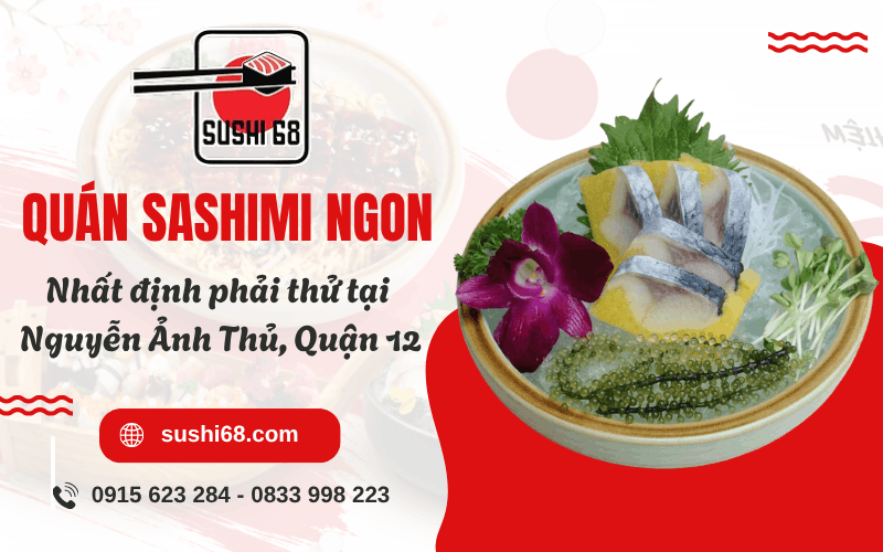 quán sashimi ngon