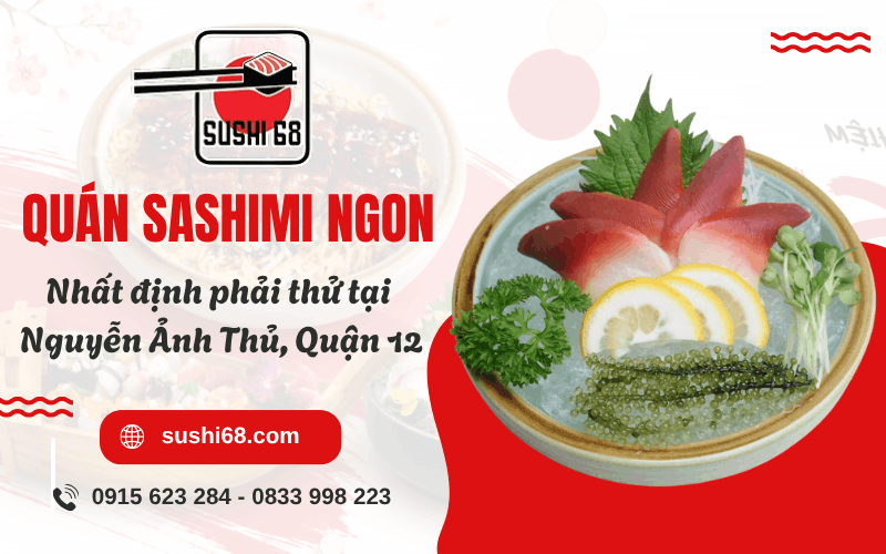 quán sashimi ngon