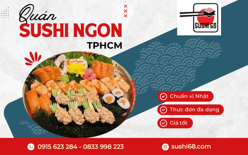 quán sushi ngon TPHCM