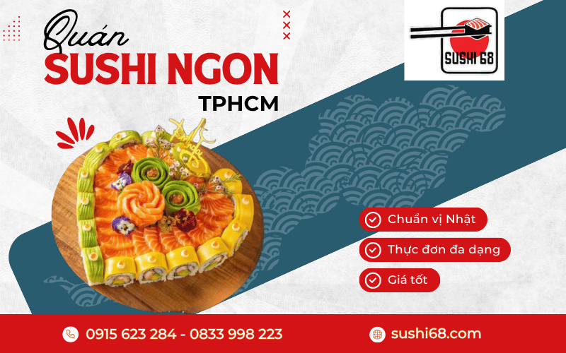 quán sushi ngon TPHCM