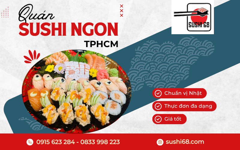 quán sushi ngon TPHCM