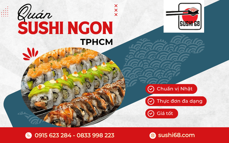 quán sushi ngon TPHCM